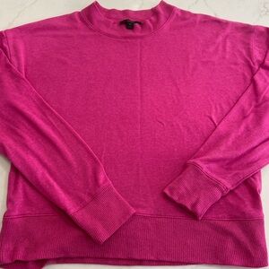 J. Crew Fuchsia Knit Sweater